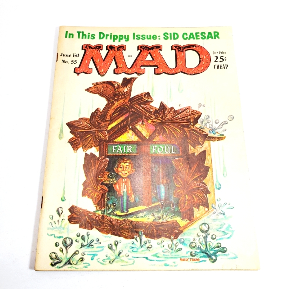 MAD Magazine "Fair / Foul Cuckoo Clock Issue" #55 June 1960